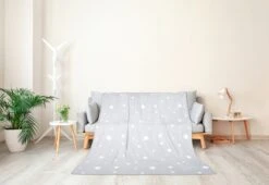 Wohndecke Glow In The Dark 150x200cm-versch. Ausführungen-Sterne