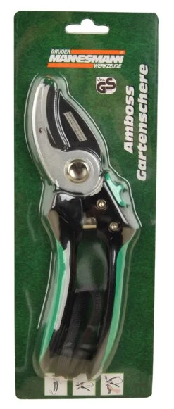 Brüder Mannesmann Amboss-Gartenschere