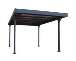 Palram - Canopia Aluminium Carport Palma 5000 Grau