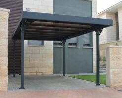 Palram - Canopia Aluminium Carport Palma 5000 Grau -OUTSUNNY Verkäufe 2474579000 prod 003