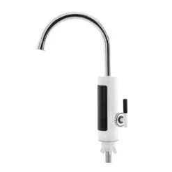 EASYmaxx Warm- & Kaltwasserarmatur 3600W Weiß/chrom