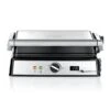 GOURMETmaxx Kontakt-Grill 2000W Edelstahl/schwarz