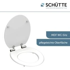 Schütte MDF WC Sitz SPIRIT WHITE, Toilettendeckel Mit Absenkautomatik 9 Schütte MDF WC Sitz SPIRIT WHITE, Toilettendeckel Mit Absenkautomatik -OUTSUNNY Verkäufe 2478418000 prod 004
