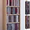 VCM Holz CD DVD Stand Regal Schrank Aufbewahrung Standregal Ständer Vostan