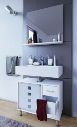 VCM Badmöbel Badunterschrank Waschbeckenunterschrank Badezimmer Darola Schublade 11 VCM Badmöbel Badunterschrank Waschbeckenunterschrank Badezimmer Darola Schublade -OUTSUNNY Verkäufe 8600043100 911924 prod 006