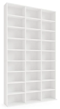 VCM Holz CD DVD Standregal Bücherregal Medienregal Raumteiler Deko Regal Megosa XL -OUTSUNNY Verkäufe 8600043100 912421 prod 004