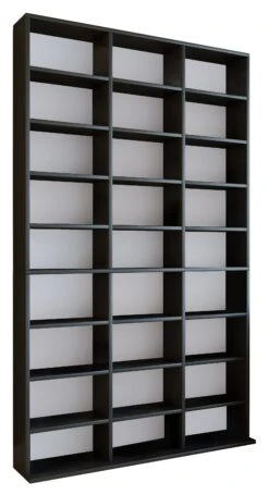 VCM Holz CD DVD Standregal Bücherregal Medienregal Raumteiler Deko Regal Megosa XL -OUTSUNNY Verkäufe 8600043100 912421 prod 005