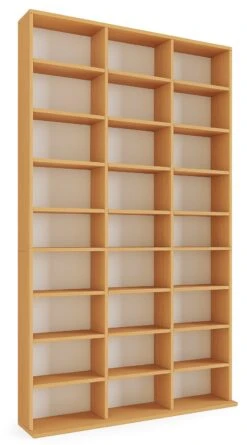 VCM Holz CD DVD Standregal Bücherregal Medienregal Raumteiler Deko Regal Megosa XL -OUTSUNNY Verkäufe 8600043100 912421 prod 006