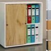 VCM Aktenschrank Mit Schiebetüren Lona 2 Fächer