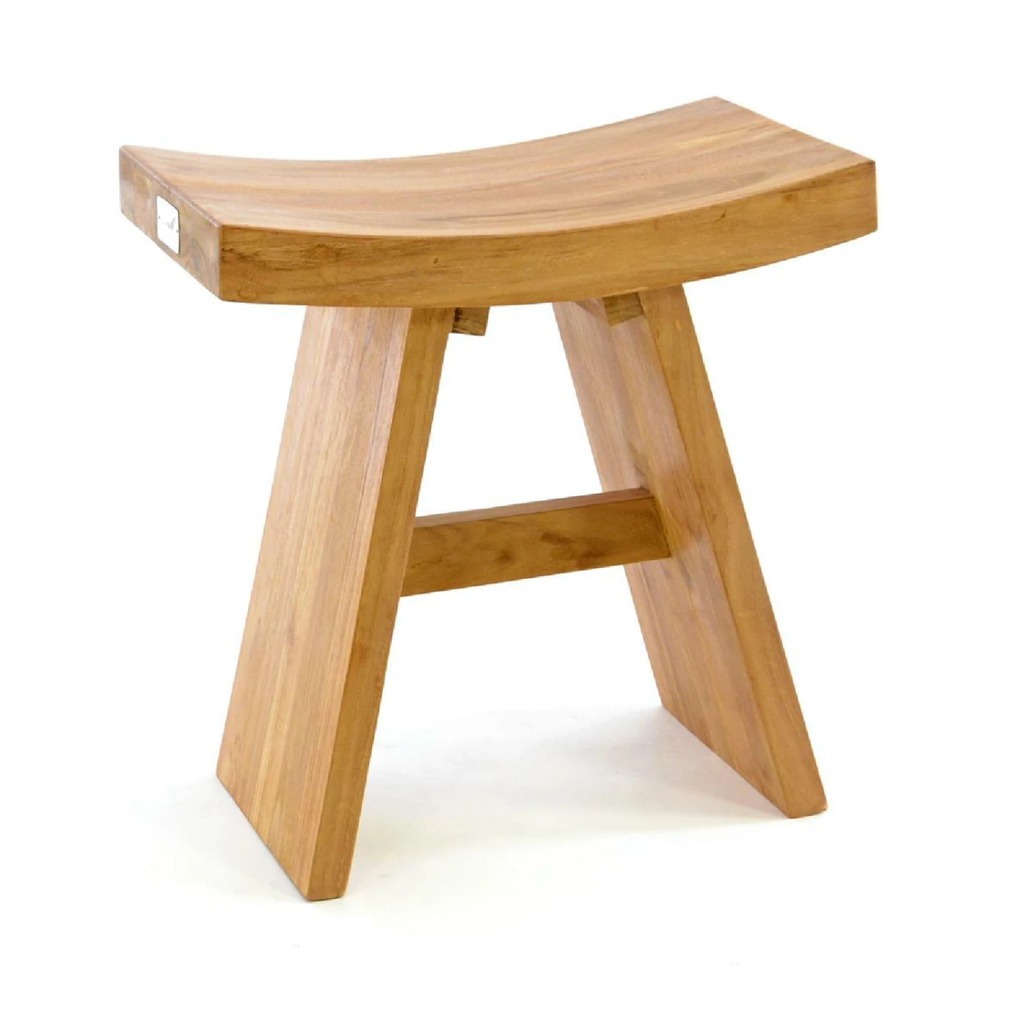 VCM Hocker Behandeltem Teakholz Sitzhocker Holzhocker Massiv Höhe 47cm 1 VCM Hocker Behandeltem Teakholz Sitzhocker Holzhocker Massiv Höhe 47cm