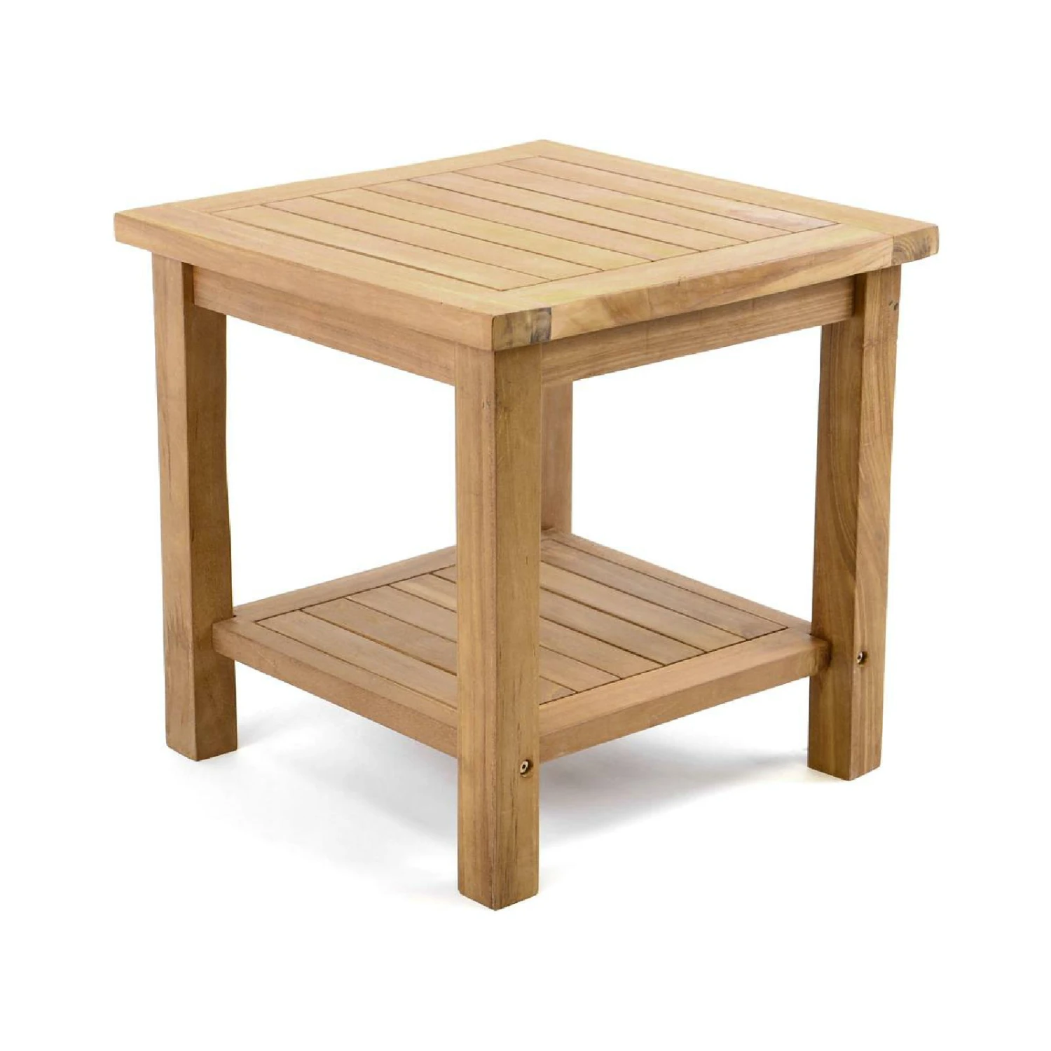 VCM Beistelltisch Blumenhocker Teakholz Behandelt Balkon Terrasse 50x50cm 1 VCM Beistelltisch Blumenhocker Teakholz Behandelt Balkon Terrasse 50x50cm