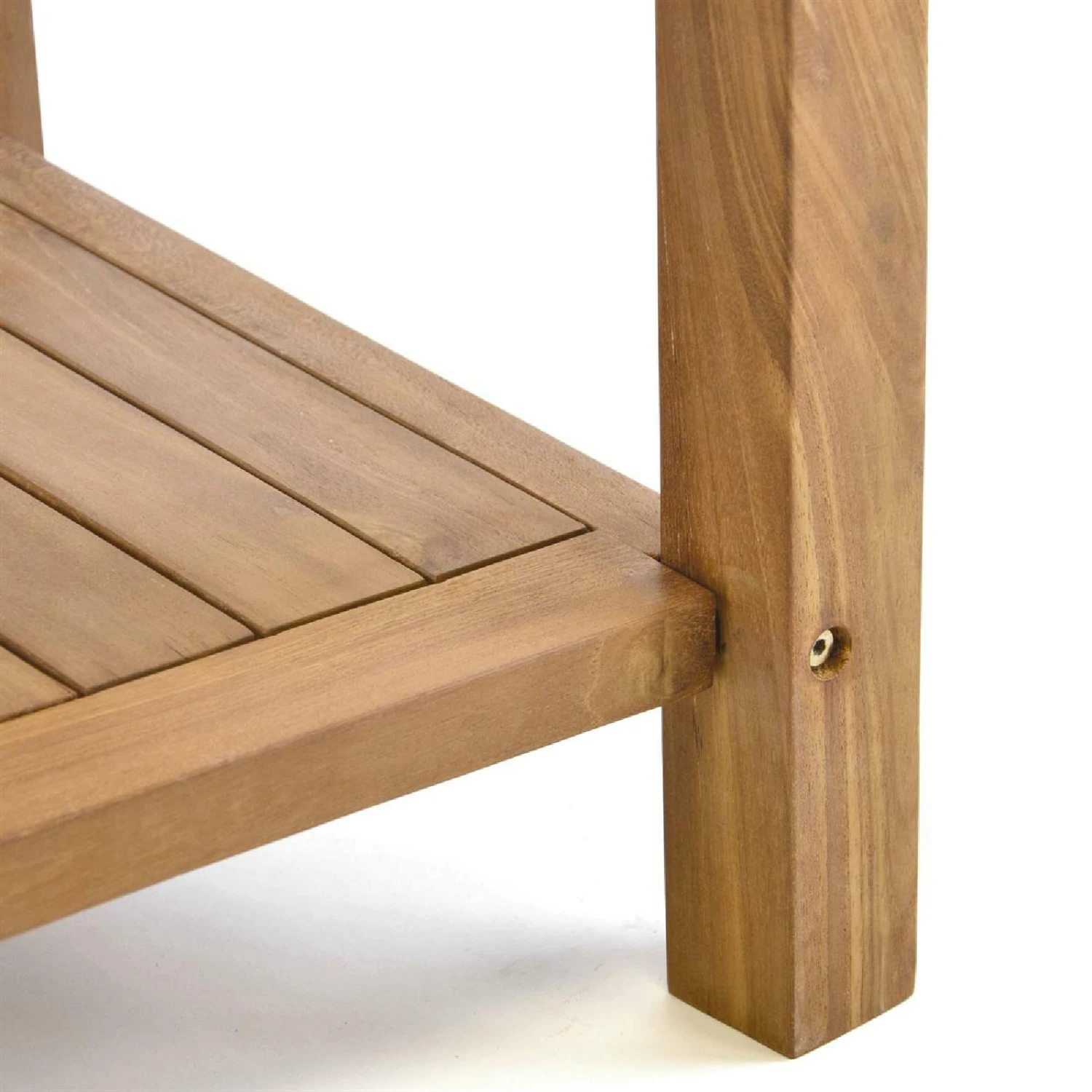 VCM Beistelltisch Blumenhocker Teakholz Behandelt Balkon Terrasse 50x50cm 4 VCM Beistelltisch Blumenhocker Teakholz Behandelt Balkon Terrasse 50x50cm – Bild 4