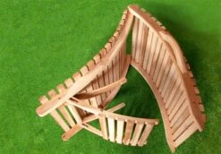 VCM Strandliege Faltbar Sonnenliege Gartenliege Liege Teakholz Faltliege -OUTSUNNY Verkäufe 8600043100 915607 prod 004