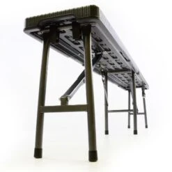 VCM Partybank 2er Set Klappbank Rattan-Optik 180 X 25 Cm Schwarz Bierbank Bis 200 Kg -OUTSUNNY Verkäufe 8600043100 915651 prod 004