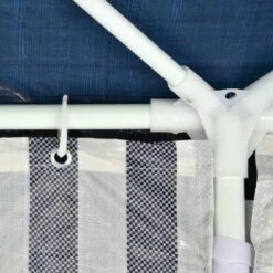 VCM Pavillon Partyzelt Blau 3x6m PE 110g/m² Gartenzelt Festzelt Eventzelt Marktzelt -OUTSUNNY Verkäufe 8600043100 915683 prod 003