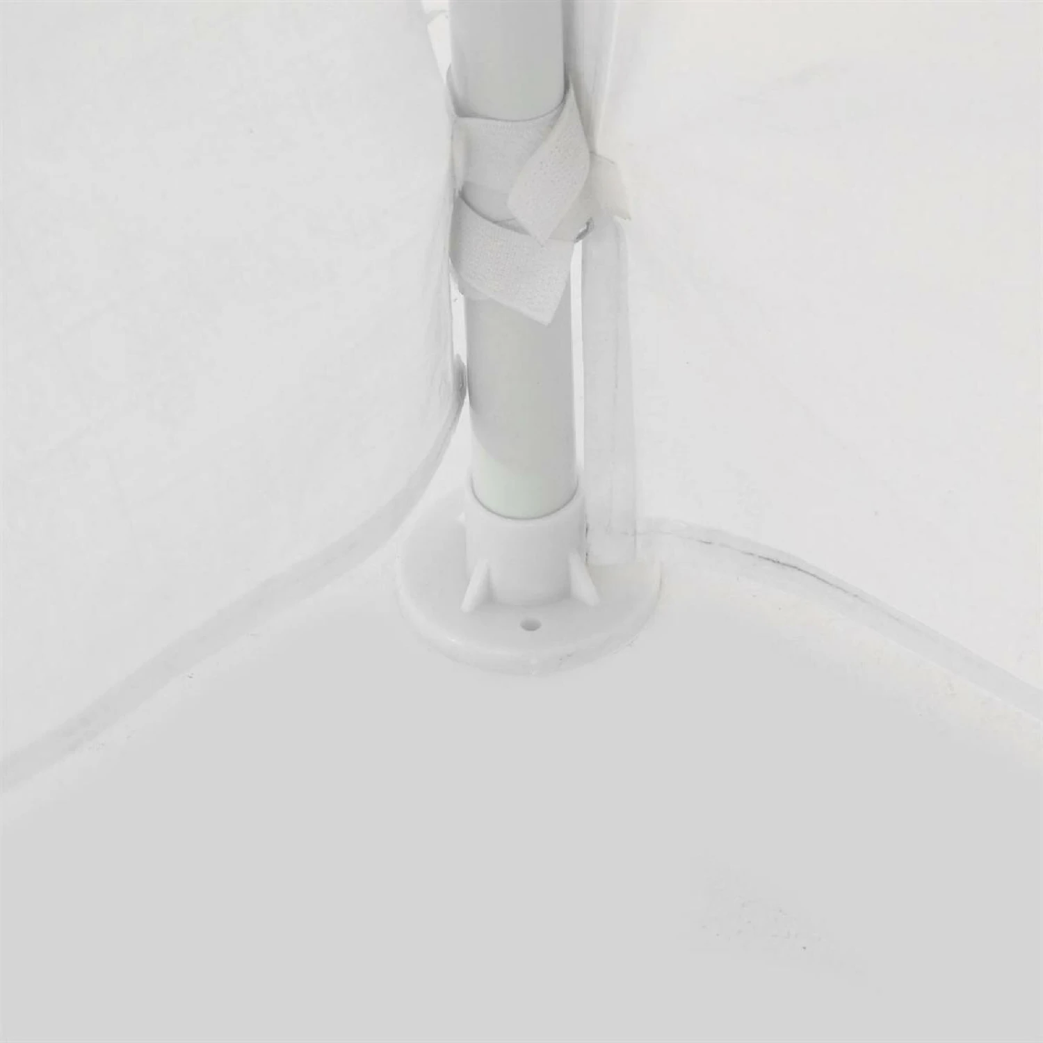 VCM Pavillon 3x3 M In Weiß PE Plane 4 Seitenteile Partyzelt Gartenzelt Sonnenschutz 4 VCM Pavillon 3x3 M In Weiß PE Plane 4 Seitenteile Partyzelt Gartenzelt Sonnenschutz – Bild 4