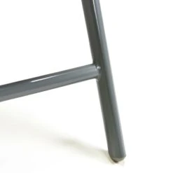 VCM 2er Set Klappstuhl Schwarz Aluminium Gartenstuhl Balkonstuhl Rahmen Hellgrau -OUTSUNNY Verkäufe 8600043100 915833 prod 005