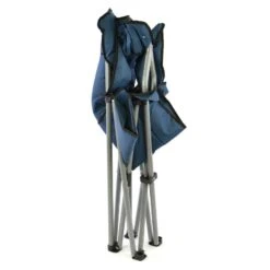 VCM Faltstuhl XL Mit Armlehne Dunkelblau Getränkehalter Extra Breit Stabil -OUTSUNNY Verkäufe 8600043100 915918 prod 003