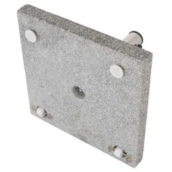 VCM Sonnenschirmständer 30kg Granit Poliert Grau Eckig Edelstahl 45 X45 Cm  Griff -OUTSUNNY Verkäufe 8600043100 915979 prod 004