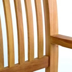 VCM 3-Sitzer Gartenbank Parkbank Hochwertig Teak Holz Behandelt 180cm -OUTSUNNY Verkäufe 8600043100 916056 prod 003