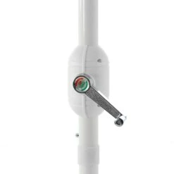 VCM Balkon-Sonnenschirm Terracotta Halbrund Gartenschirm Sonnenschutz 2,7m M. Kurbel -OUTSUNNY Verkäufe 8600043100 916101 prod 003