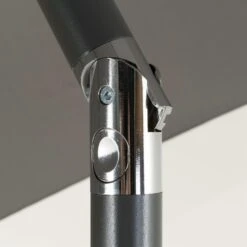 VCM Sonnenschirm 2,90m Anthrazit Mit Kurbel Neigbar Wasserabweisend UV Schutz 50+ -OUTSUNNY Verkäufe 8600043100 916103 prod 004