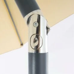 VCM Sonnenschirm 2,90m Creme Mit Kurbel Neigbar Wasserabweisend UV Schutz 50+ -OUTSUNNY Verkäufe 8600043100 916105 prod 004