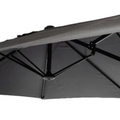 VCM Doppelsonnenschirm XXL Sonnenschirm Anthrazit 4,50m M. Kurbel Polyester 180g/m² -OUTSUNNY Verkäufe 8600043100 916113 prod 003