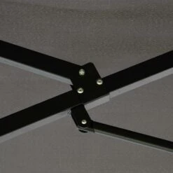 VCM Doppelsonnenschirm XXL Sonnenschirm Anthrazit 4,50m M. Kurbel Polyester 180g/m² -OUTSUNNY Verkäufe 8600043100 916113 prod 006