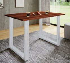 VCM Premium Holz Esstisch Küchentisch Speisetisch Tisch Xona U Weiß -OUTSUNNY Verkäufe 8600043100 917357 prod 004