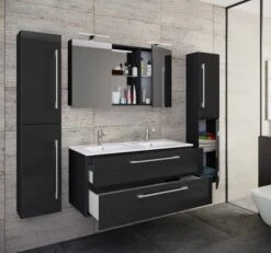 VCM 5-tlg. Doppel Waschplatz 2 Waschtisch Badmöbel Set Waschbecken Budasi SC 10 VCM 5-tlg. Doppel Waschplatz 2 Waschtisch Badmöbel Set Waschbecken Budasi SC -OUTSUNNY Verkäufe 8600043100 917560 prod 005