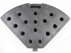 VCM Sonnenschirmständer Platten Schirmständer Sonnenschirmfuss Kunststoff Beschwerungsplatten Befüllbar -OUTSUNNY Verkäufe 8600043100 917591 prod 005