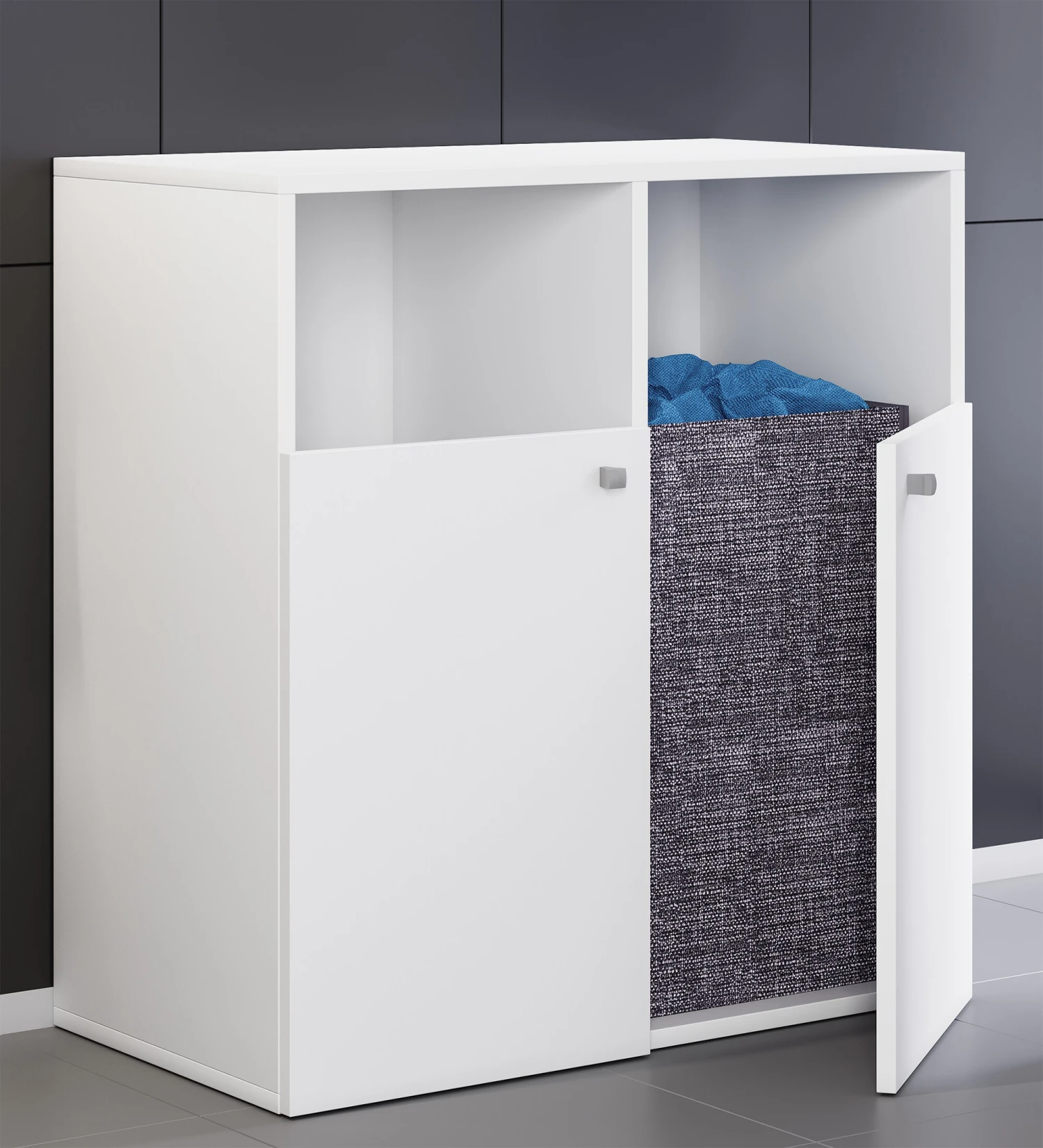 VCM Stoff Wäscheschrank Wäschetruhe Wäschebox Wäschekorb Stoffbox Wäsche Dreso L 2f 2 VCM Stoff Wäscheschrank Wäschetruhe Wäschebox Wäschekorb Stoffbox Wäsche Dreso L 2f – Bild 2