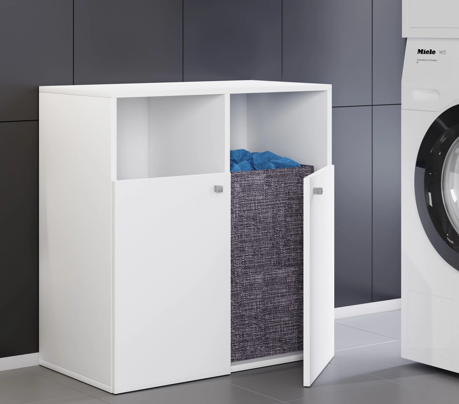 VCM Stoff Wäscheschrank Wäschetruhe Wäschebox Wäschekorb Stoffbox Wäsche Dreso L 2f 3 VCM Stoff Wäscheschrank Wäschetruhe Wäschebox Wäschekorb Stoffbox Wäsche Dreso L 2f – Bild 3