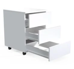 VCM Rollcontainer Beistellcontainer Bürocontainer Rollen Rollbar Dalosa 3 Schublade -OUTSUNNY Verkäufe 8600043100 918325 prod 004