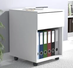 VCM Rollcontainer Beistellcontainer Bürocontainer Rollen Rollbar Dalosa 1 Schublade -OUTSUNNY Verkäufe 8600043100 918331 prod 003