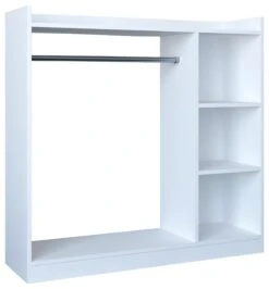 VCM Holz Offener Kleiderschrank Begehbarer Kleiderregal Schrank Kleiderstange Palosa -OUTSUNNY Verkäufe 8600043100 918481 prod 006