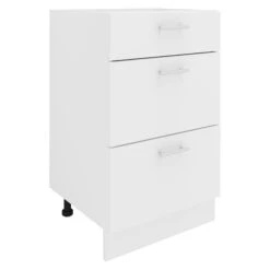 VCM Küchenschrank Breite 50 Cm Schublade Unterschrank Küche Küchenmöbel Esilo -OUTSUNNY Verkäufe 8600043100 918663 prod 003