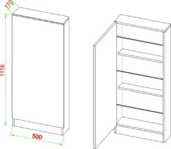VCM Holz Schuhschrank Schuhkommode Schuhregal Schuhständer Fulisa L -OUTSUNNY Verkäufe 8600043100 918782 prod 005
