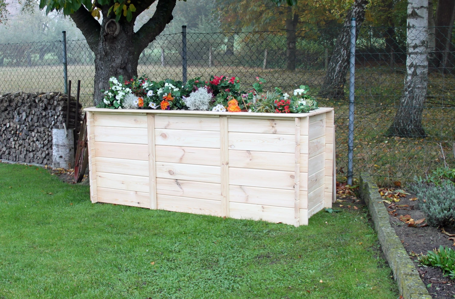 Promadino Hochbeet 1,6m 1 Promadino Hochbeet 1,6m