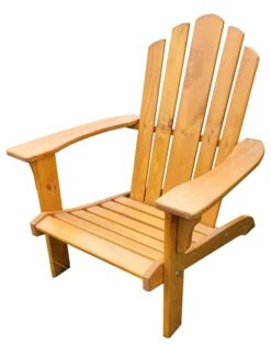 Promadino Deckchair, Honigbraun Lackiert