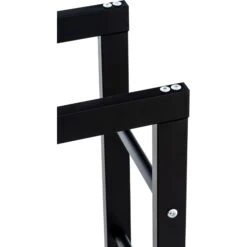 CLP Kaminholzständer Keri V2 I Aus Schwarzem Metall I Kaminholzregal Mit Bodenschonern I Stapelhilfe Für Brennholz -OUTSUNNY Verkäufe 8600246500 151082901 prod 004