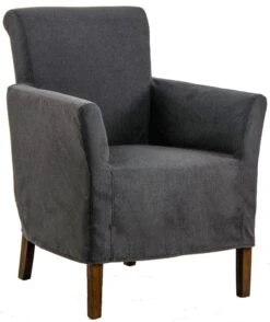 CLP Polstersessel VIVIAN Mit Abnehmbarer Husse I Sessel Mit Stoffbezug Und Hochwertiger Polsterung I Fernsehsessel Mit Einer Sitzhöhe Von: 44 Cm