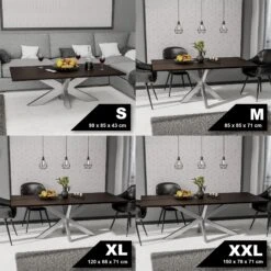 CLP Tischbeine Duncan I Edelstahl Tischgestell In Sternform I Aus Vierkantprofilen 10 CLP Tischbeine Duncan I Edelstahl Tischgestell In Sternform I Aus Vierkantprofilen -OUTSUNNY Verkäufe 8600246500 319343 prod 005