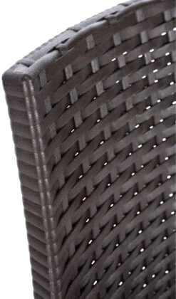 CLP 2er Set Barhocker Jamaica Mit Fußstütze I Outdoor-Tresenhocker In Rattan-Optik I Stapelbare Barstühle -OUTSUNNY Verkäufe 8600246500 319552 prod 005