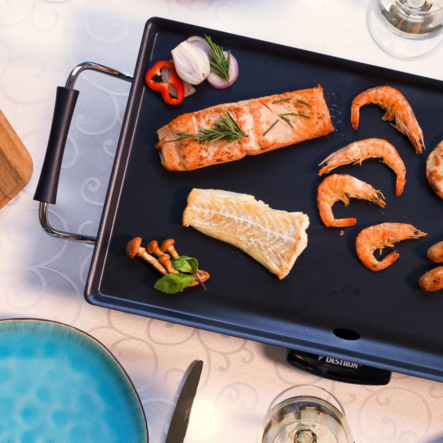 Bestron Elektro-Grillplatte Plancha ABP602 6 Bestron Elektro-Grillplatte Plancha ABP602 – Bild 6