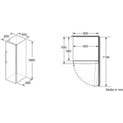 Siemens Gefrierschrank GS36NAWEP IQ500 -OUTSUNNY Verkäufe 8600269300 1667589 prod 005