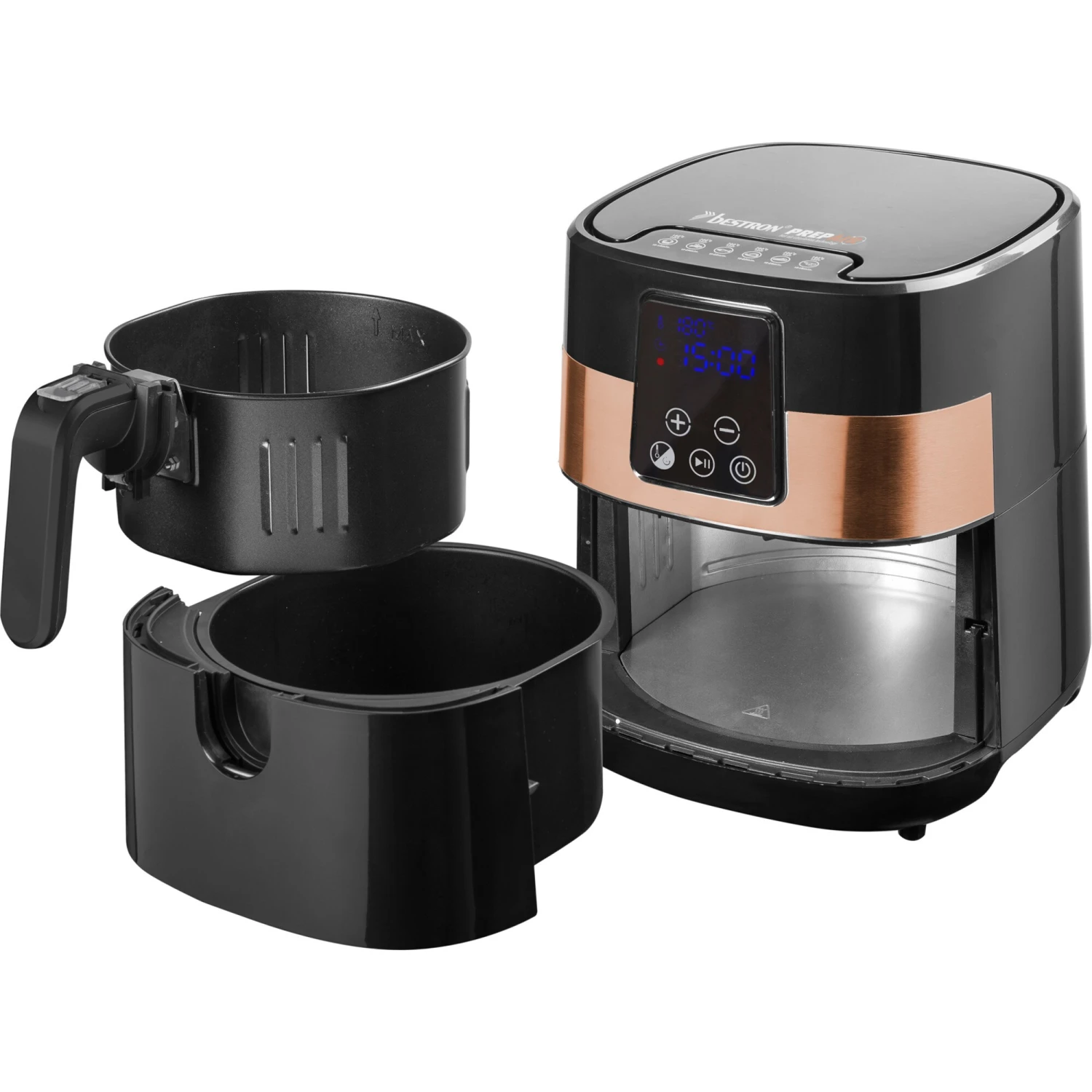 Bestron Heißluftfritteuse PrepAir AAF7003DCO 2 Bestron Heißluftfritteuse PrepAir AAF7003DCO – Bild 2