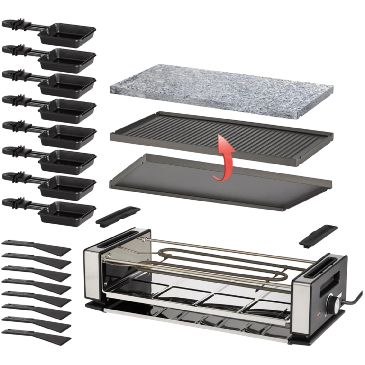 Unold Raclette Delice Basic 48760 4 Unold Raclette Delice Basic 48760 – Bild 4