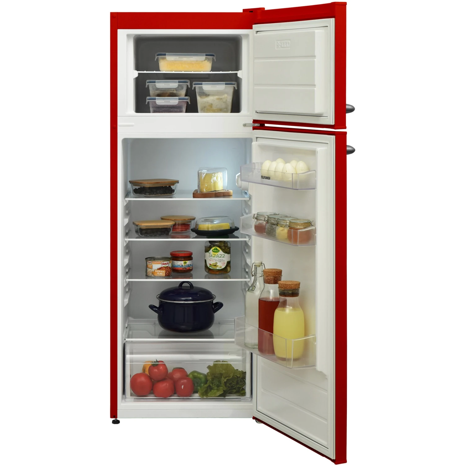 TELEFUNKEN Kühl-/Gefrierkombination KTFK212ER2 5 TELEFUNKEN Kühl-/Gefrierkombination KTFK212ER2 – Bild 5
